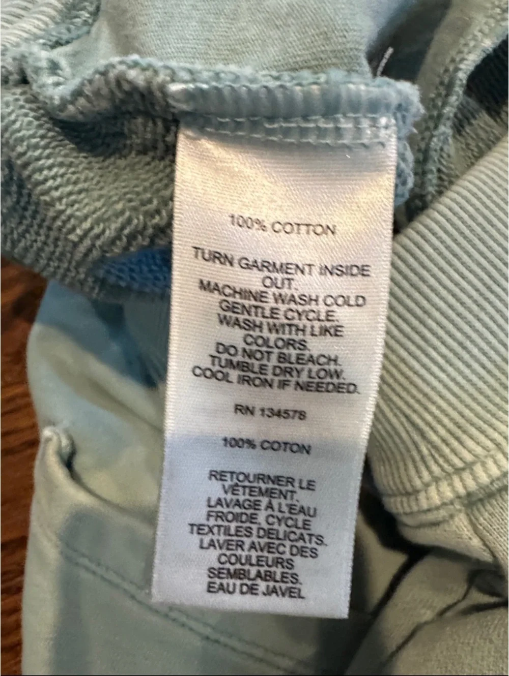 Vineyard Vines Sweatpants in a washed green cotton Men’s Size Small
